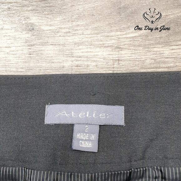 Atelier Flare Mini Skirt Size 2 - Picture 2 of 5